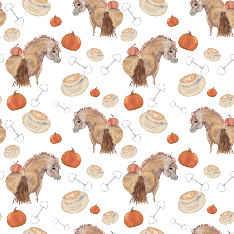 Adorable Pumpkin Spice Pony