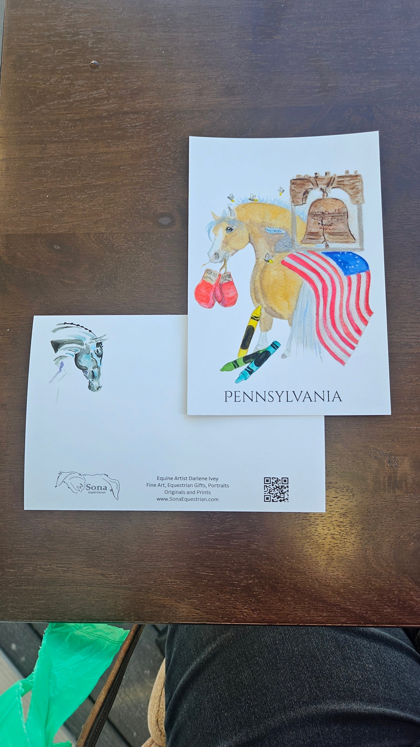 Adorable states postcards