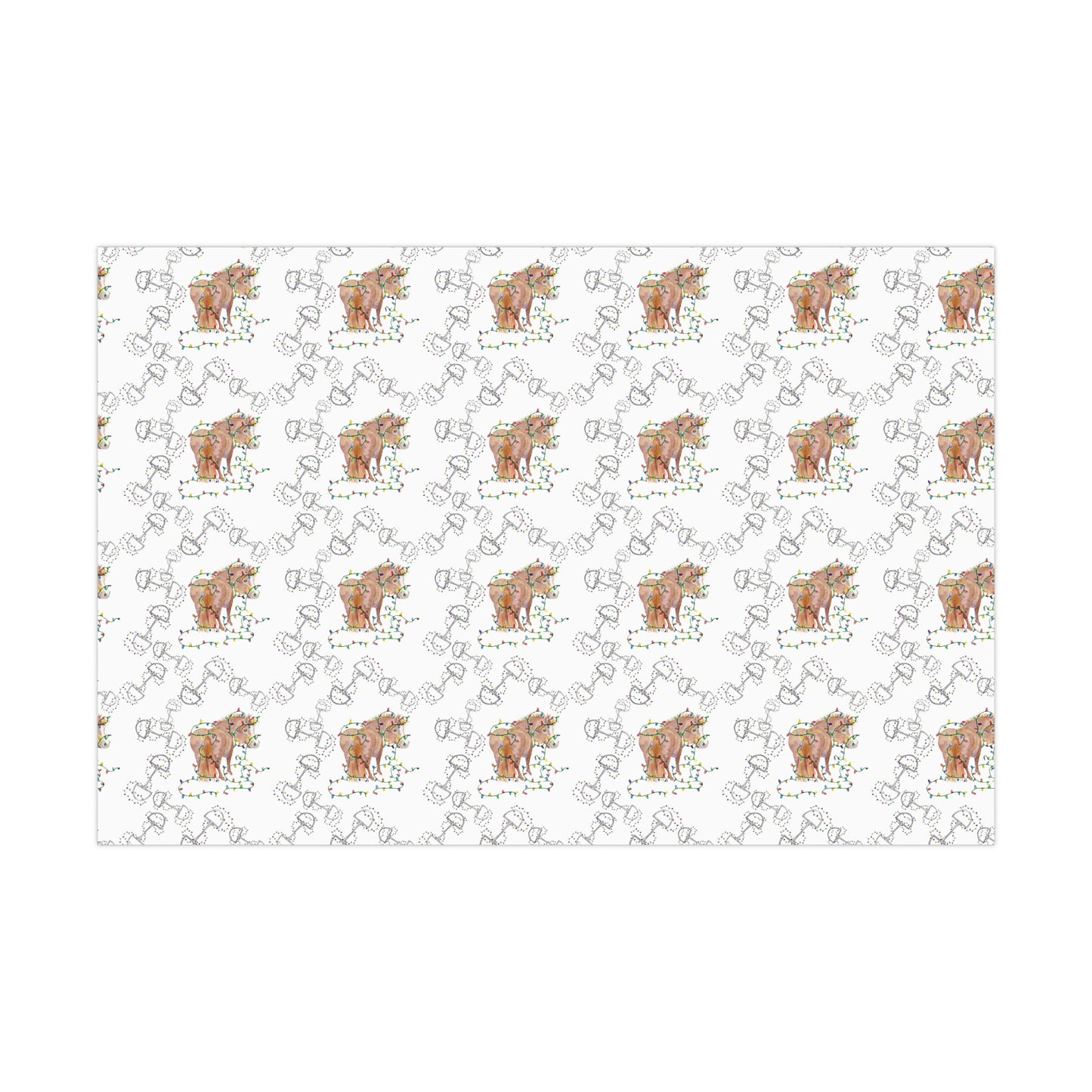 Adorable Holiday Helper Gift Wrap Papers