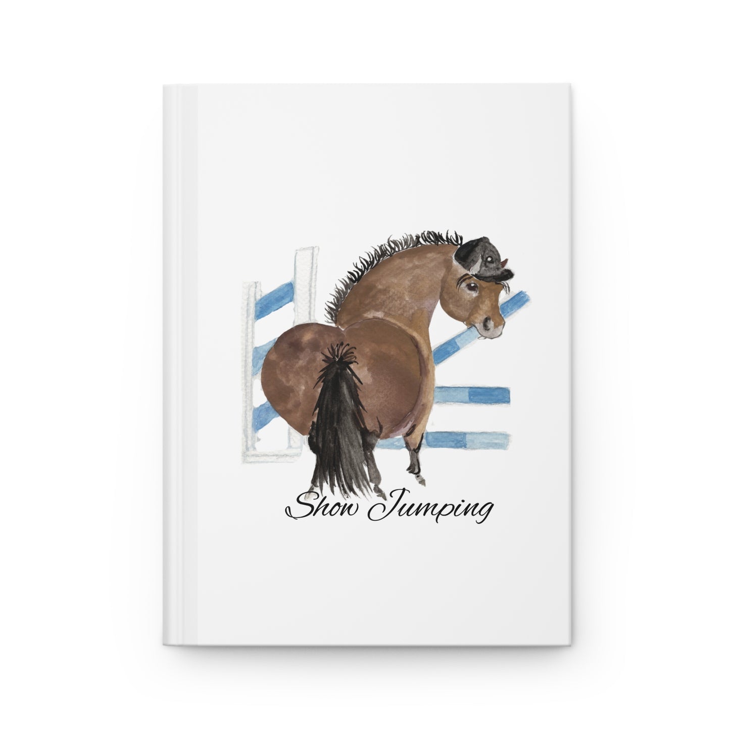 Hardcover Journal Matte -Show Jumping