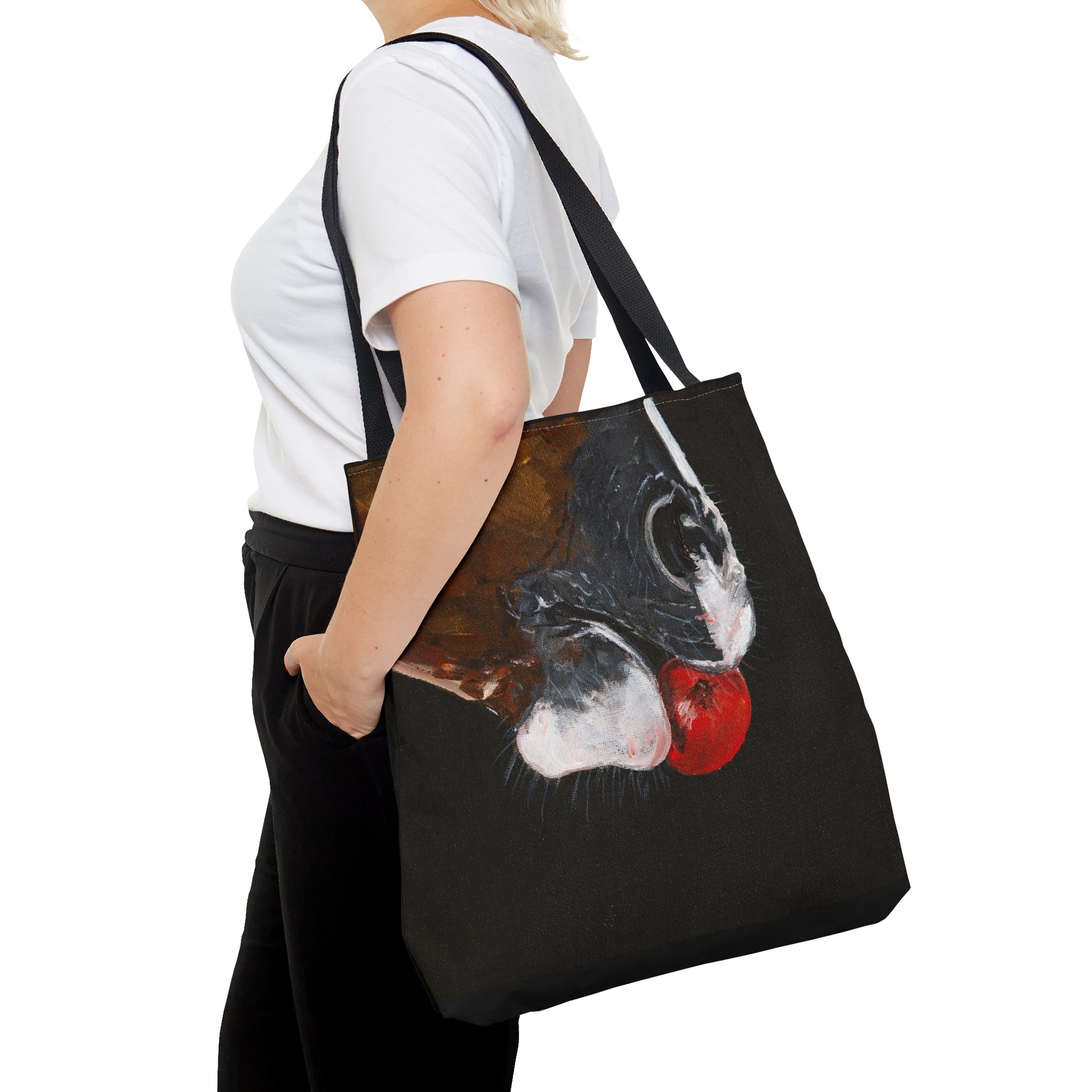 Muzzle Blaze with Apple Tote Bag (AOP) - SonaEquestrian