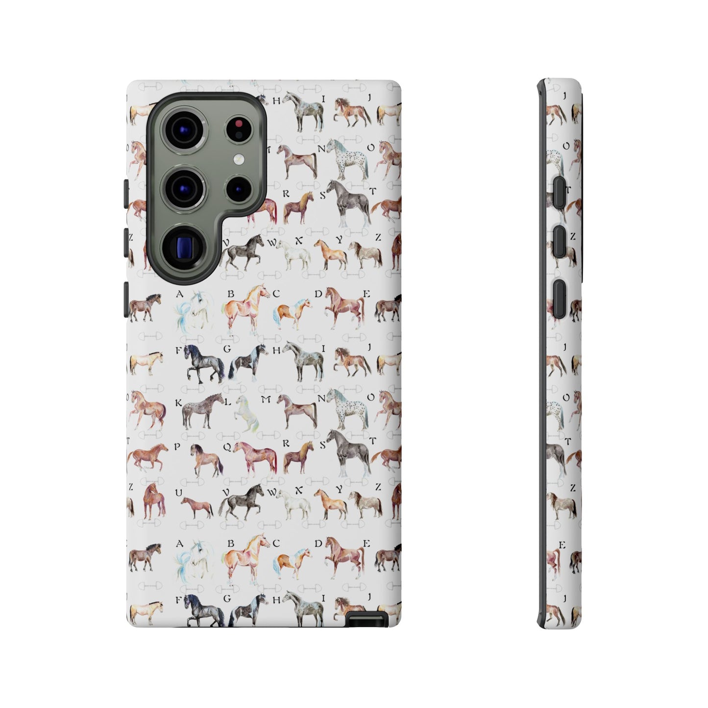 ABC Horse Breeds Tough Phone Case