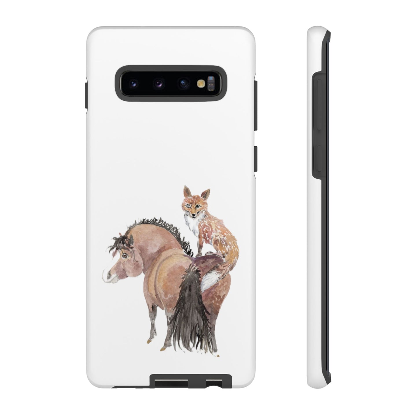 Adorable Little Pony and Fox Friend Tough Phone Case