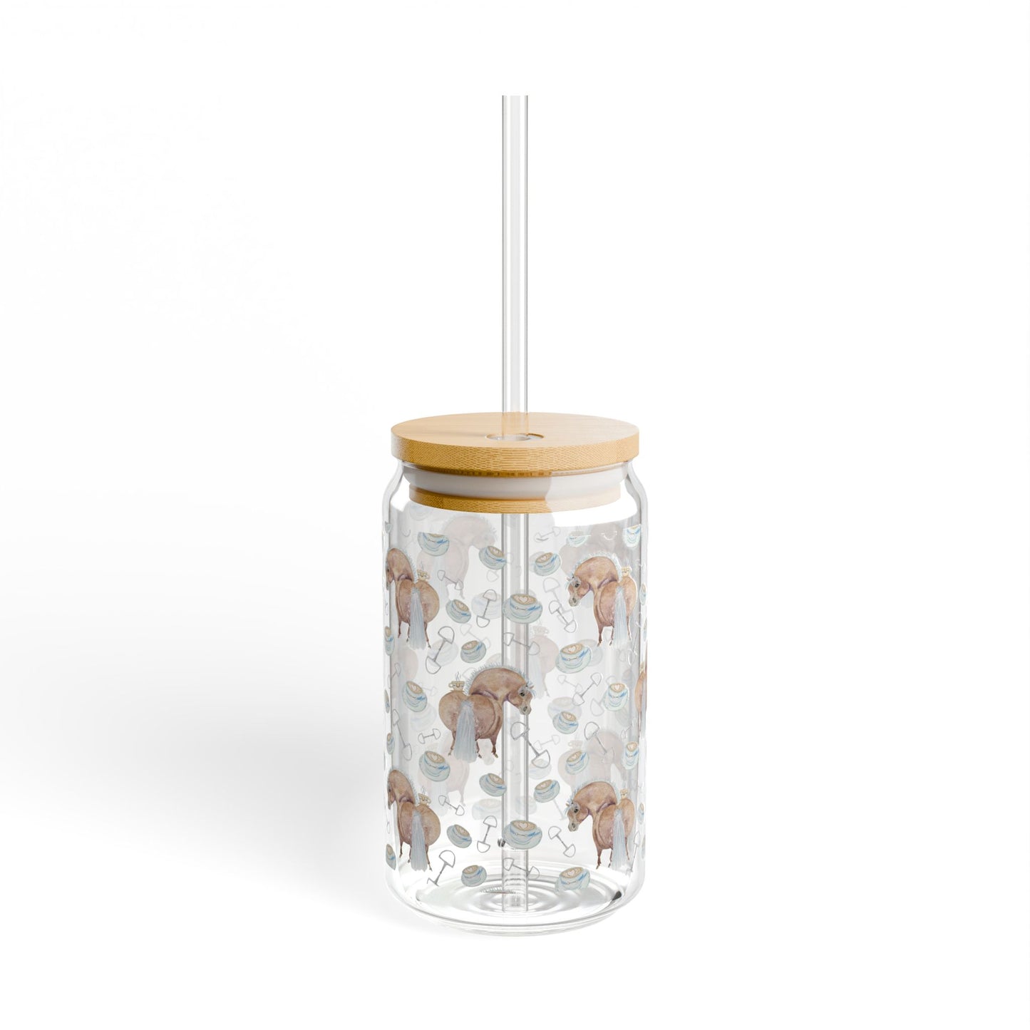 Adorable Pony Cup of Love Sipper Glass, 16oz