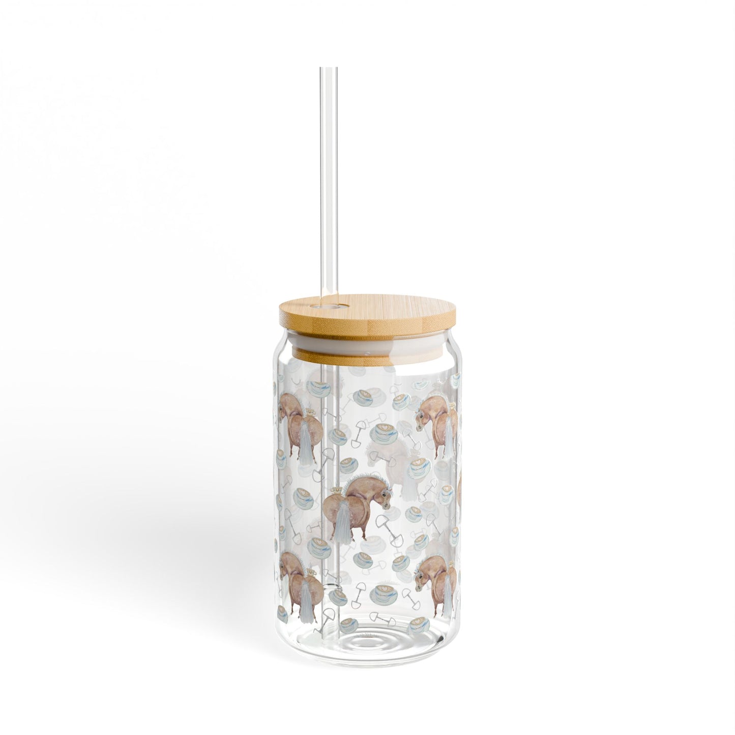 Adorable Pony Cup of Love Sipper Glass, 16oz