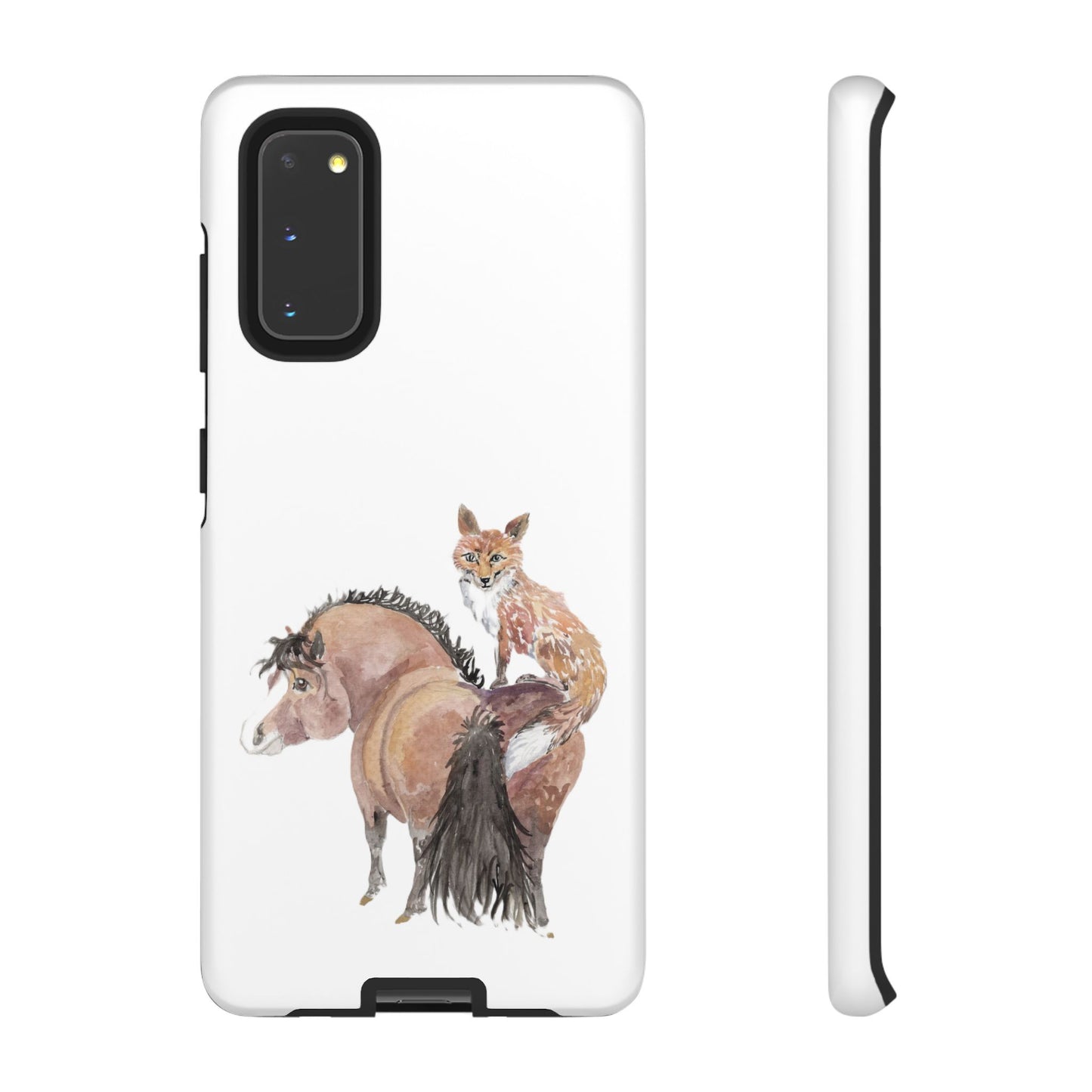 Adorable Little Pony and Fox Friend Tough Phone Case