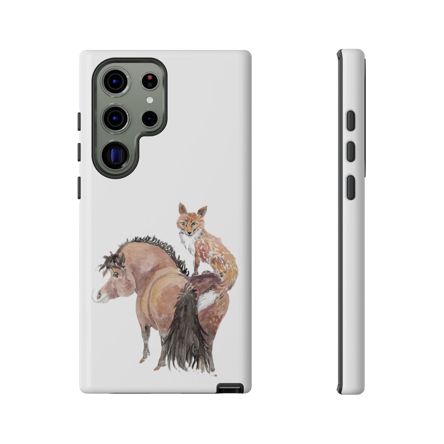 Adorable Little Pony and Fox Friend Tough Phone Case