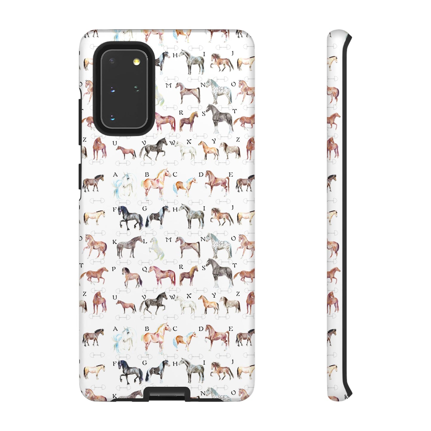 ABC Horse Breeds Tough Phone Case