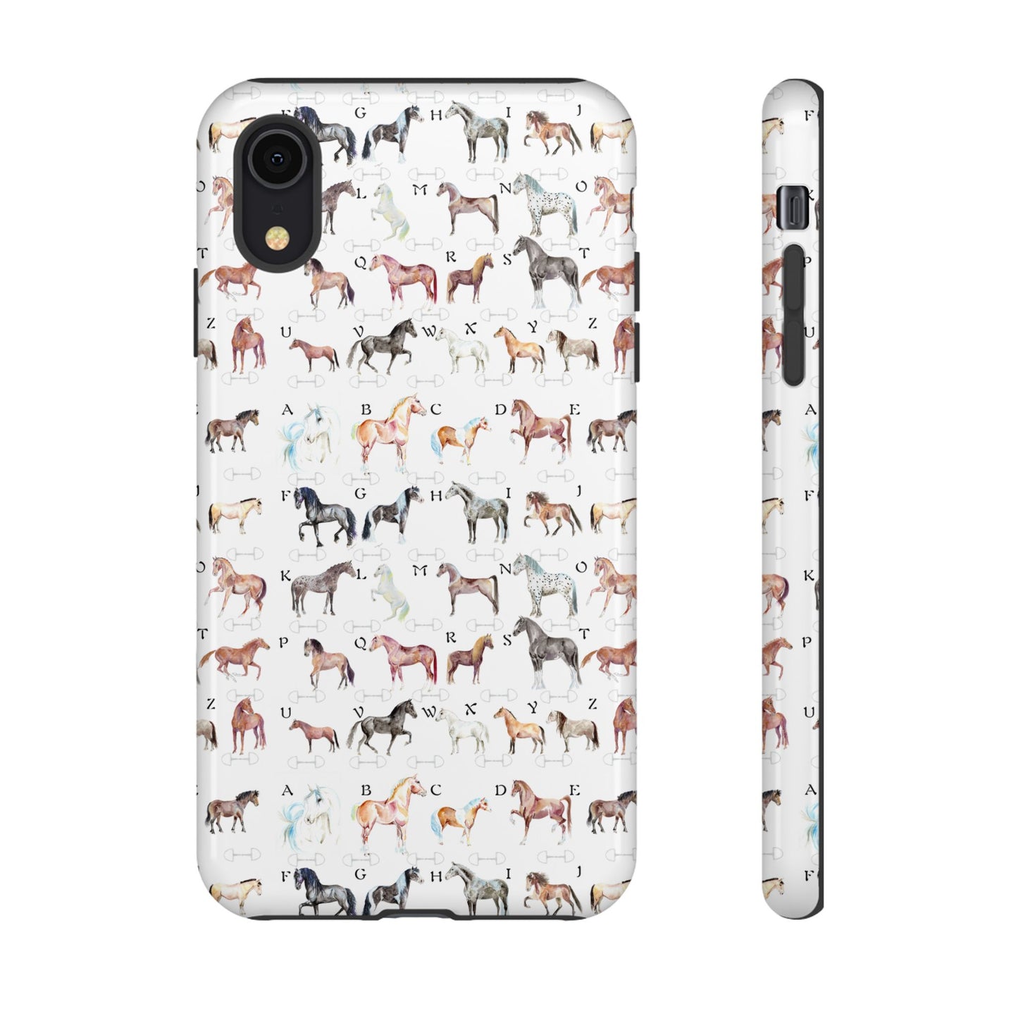 ABC Horse Breeds Tough Phone Case