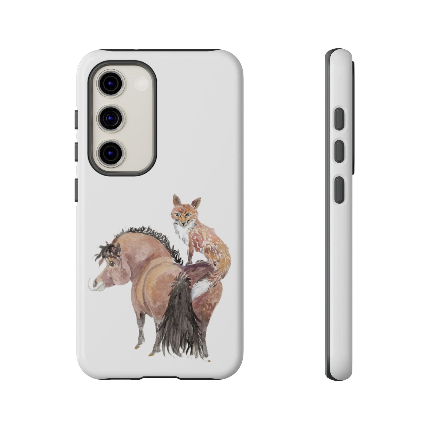Adorable Little Pony and Fox Friend Tough Phone Case