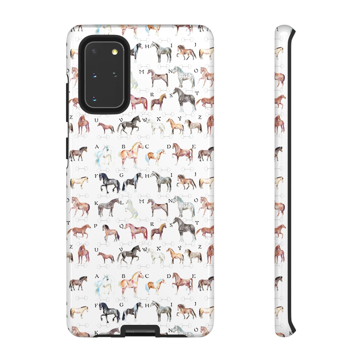 ABC Horse Breeds Tough Phone Case