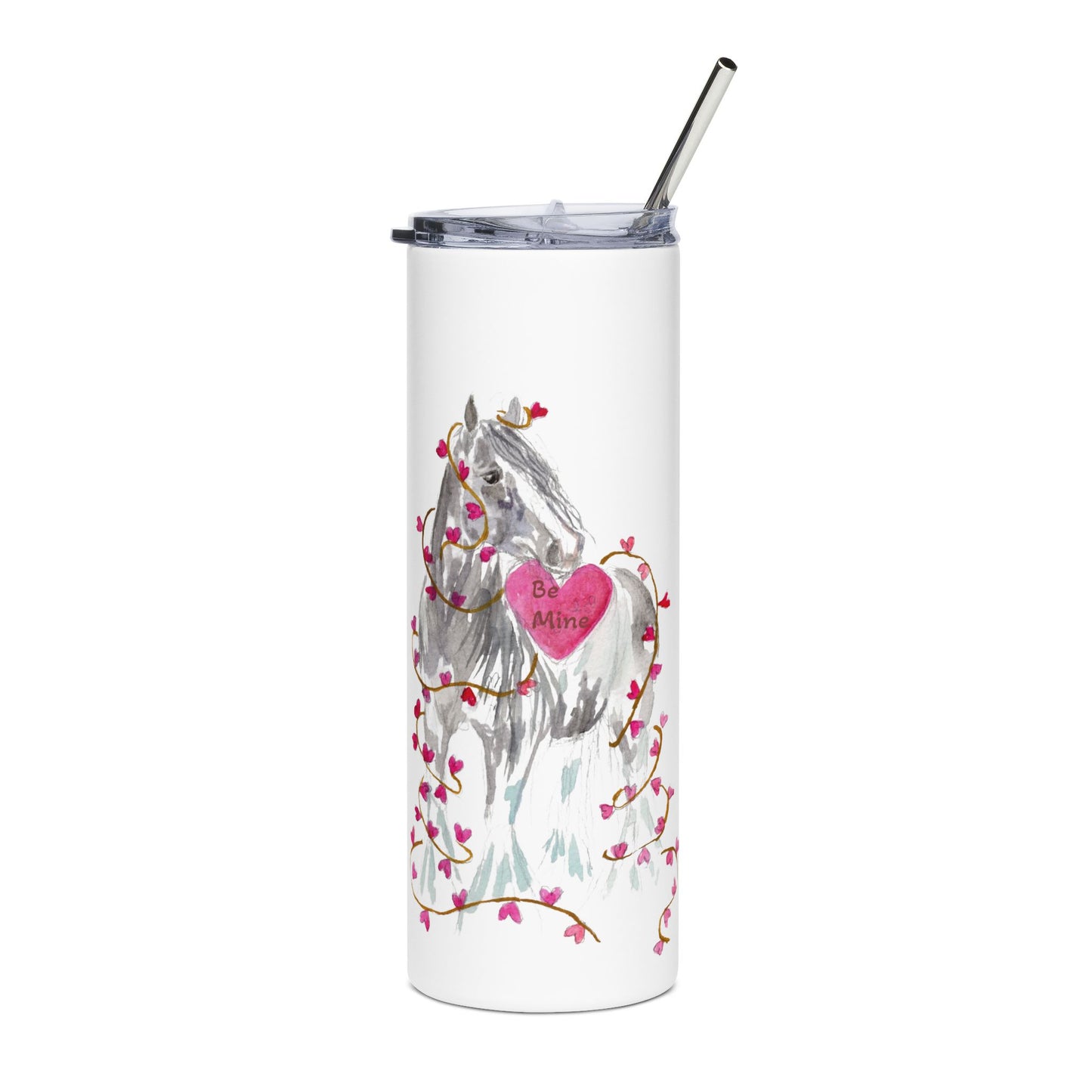 Gypsy Love- Gypsy Vanner- Tumbler