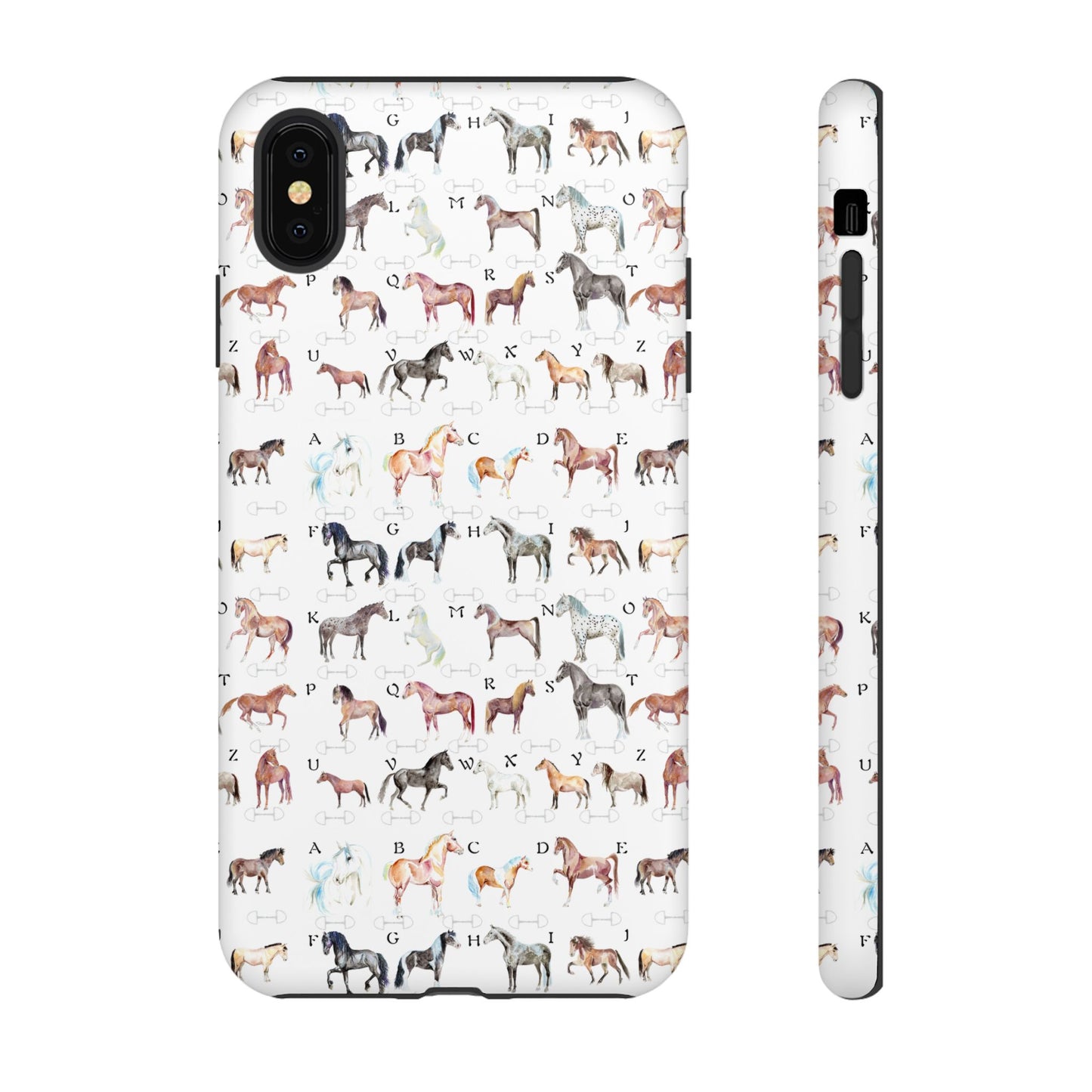 ABC Horse Breeds Tough Phone Case