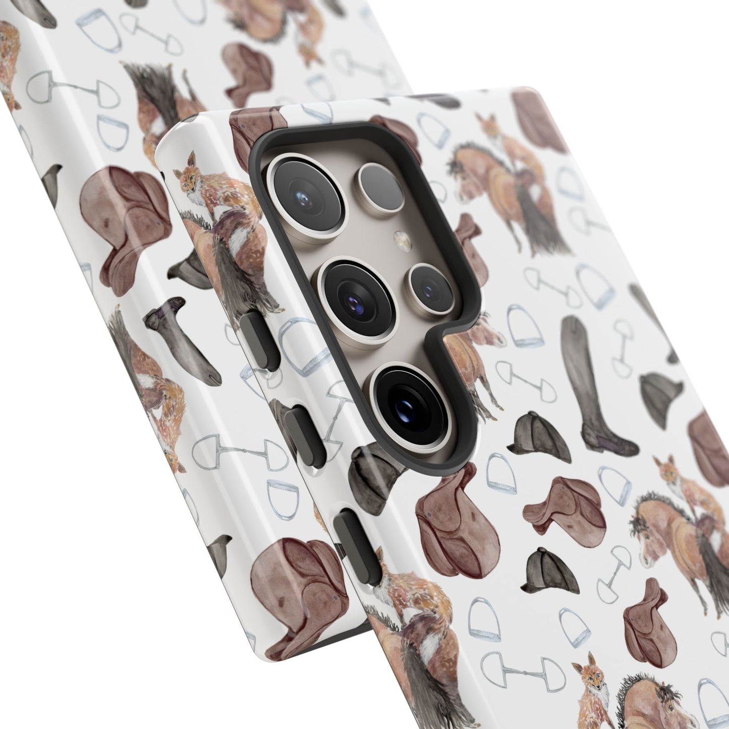 Adorable Little Pony and Fox Print Tough Phone Case