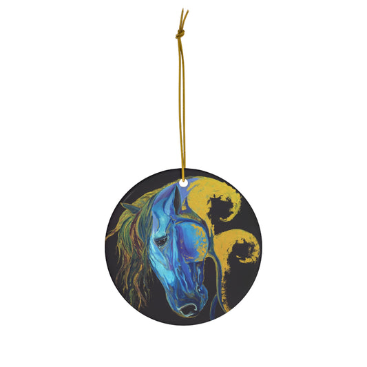 Sea Horse Crest Ornament - SonaEquestrian
