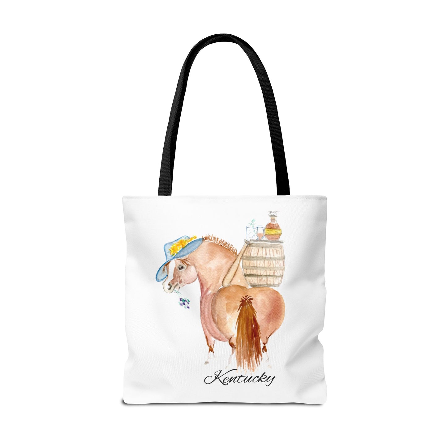 Kentucky Horse Tote Bag - Whimsical Equestrian Design