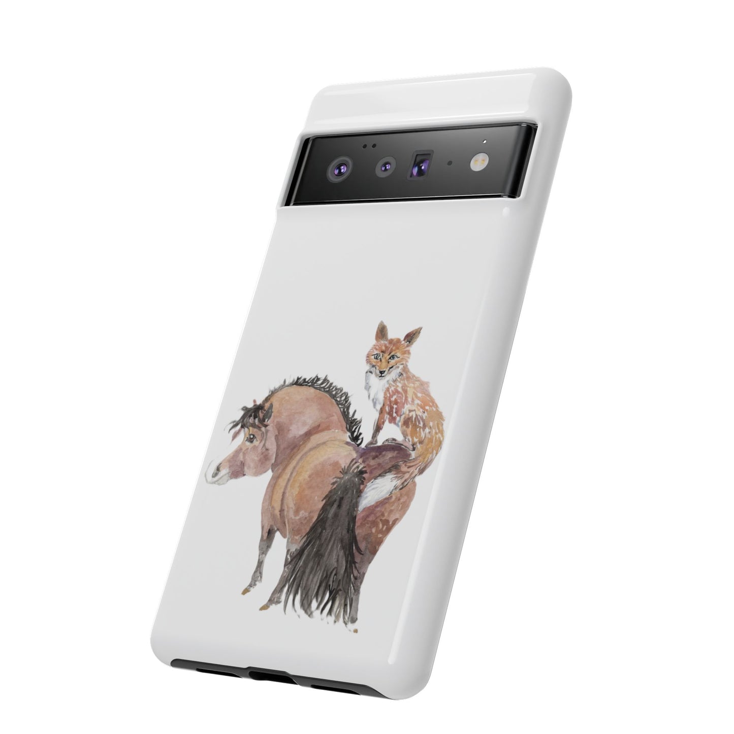 Adorable Little Pony and Fox Friend Tough Phone Case