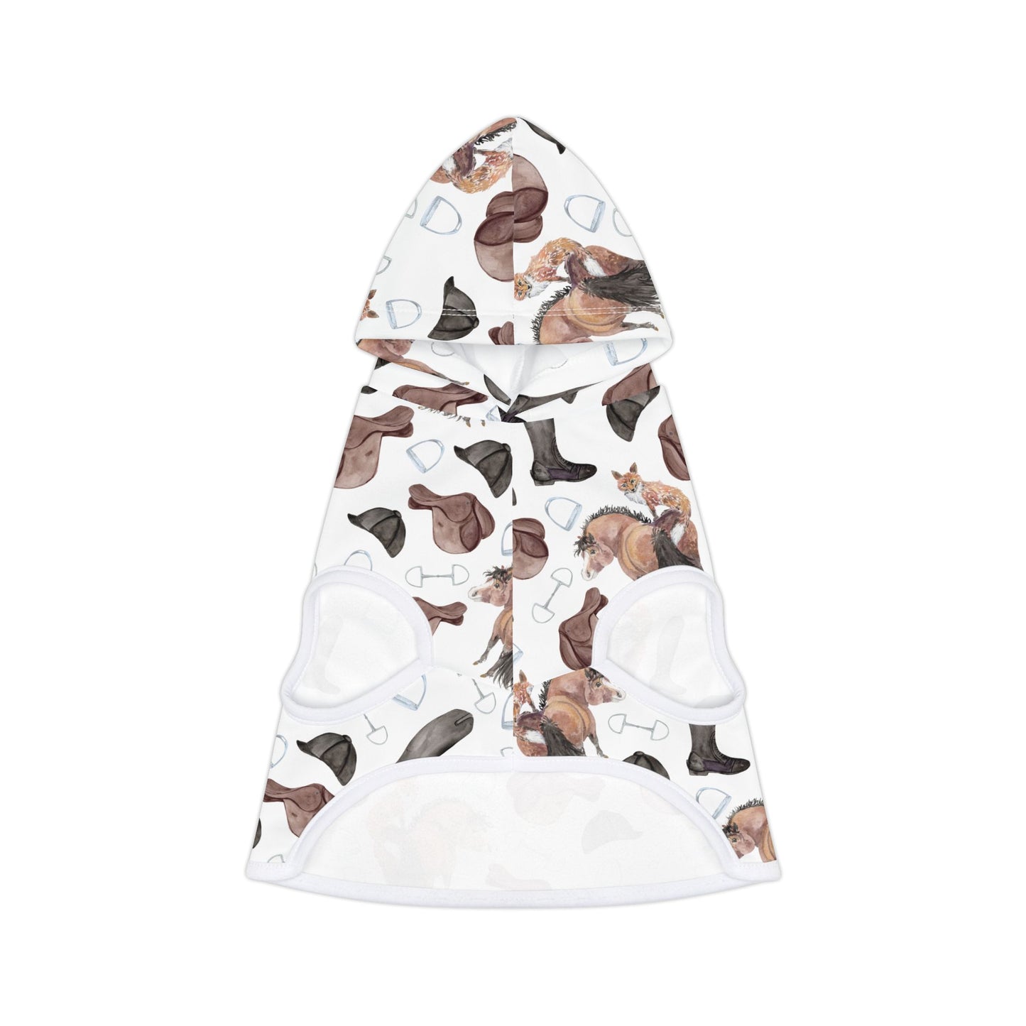 Adorable Fox and pony print Pet Hoodie