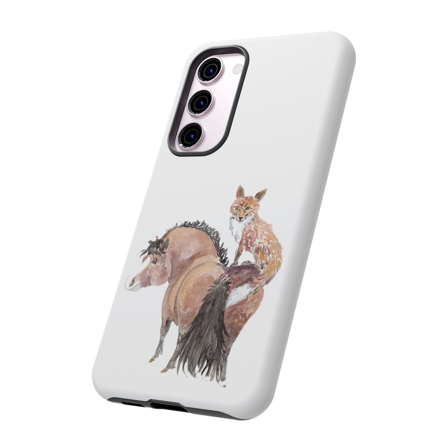 Adorable Little Pony and Fox Friend Tough Phone Case
