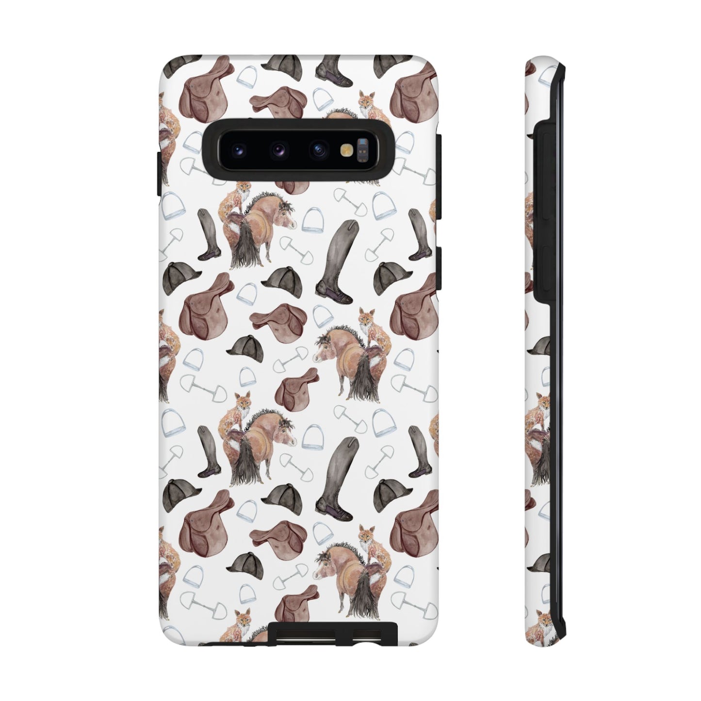 Adorable Little Pony and Fox Print Tough Phone Case