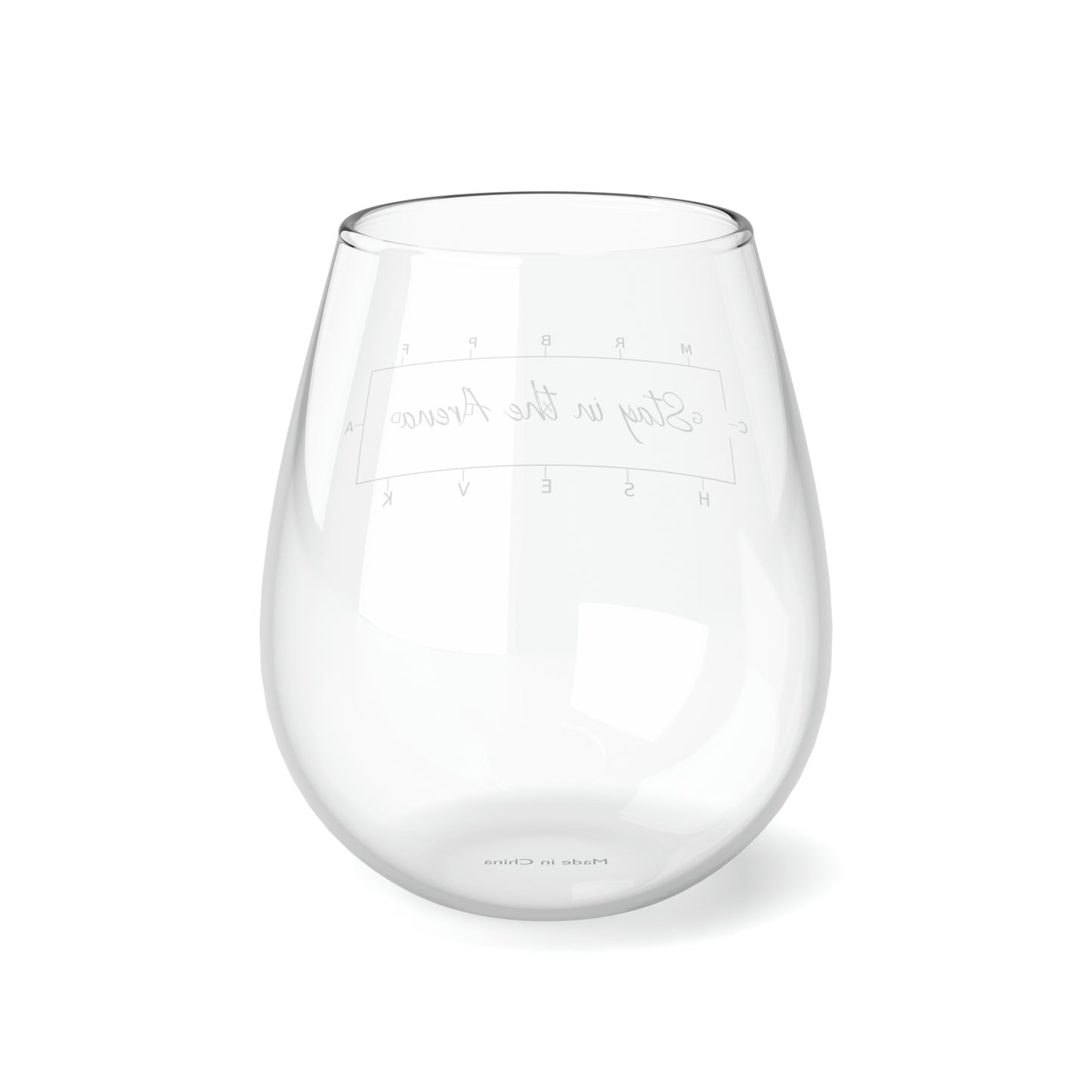 Stay in the Arena Stemless Wine Glass, 11.75oz - SonaEquestrian