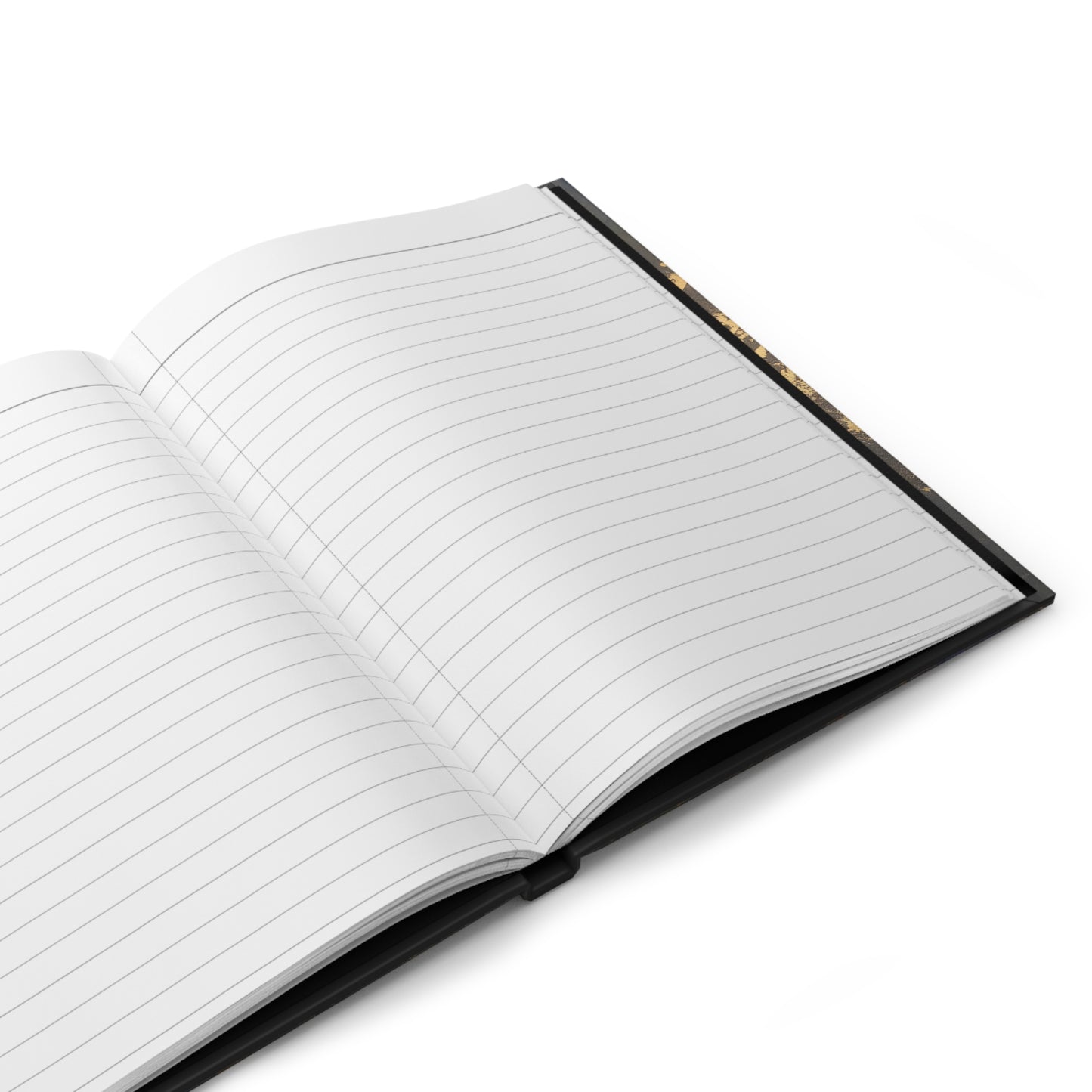 Love Blue and Gold Hardcover Journal Matte - SonaEquestrian