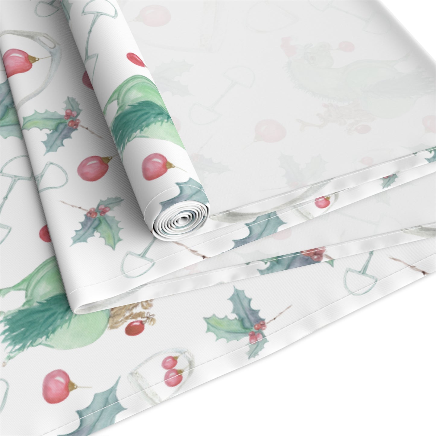 Adorable little Grinchy pony Table Runner (Cotton)