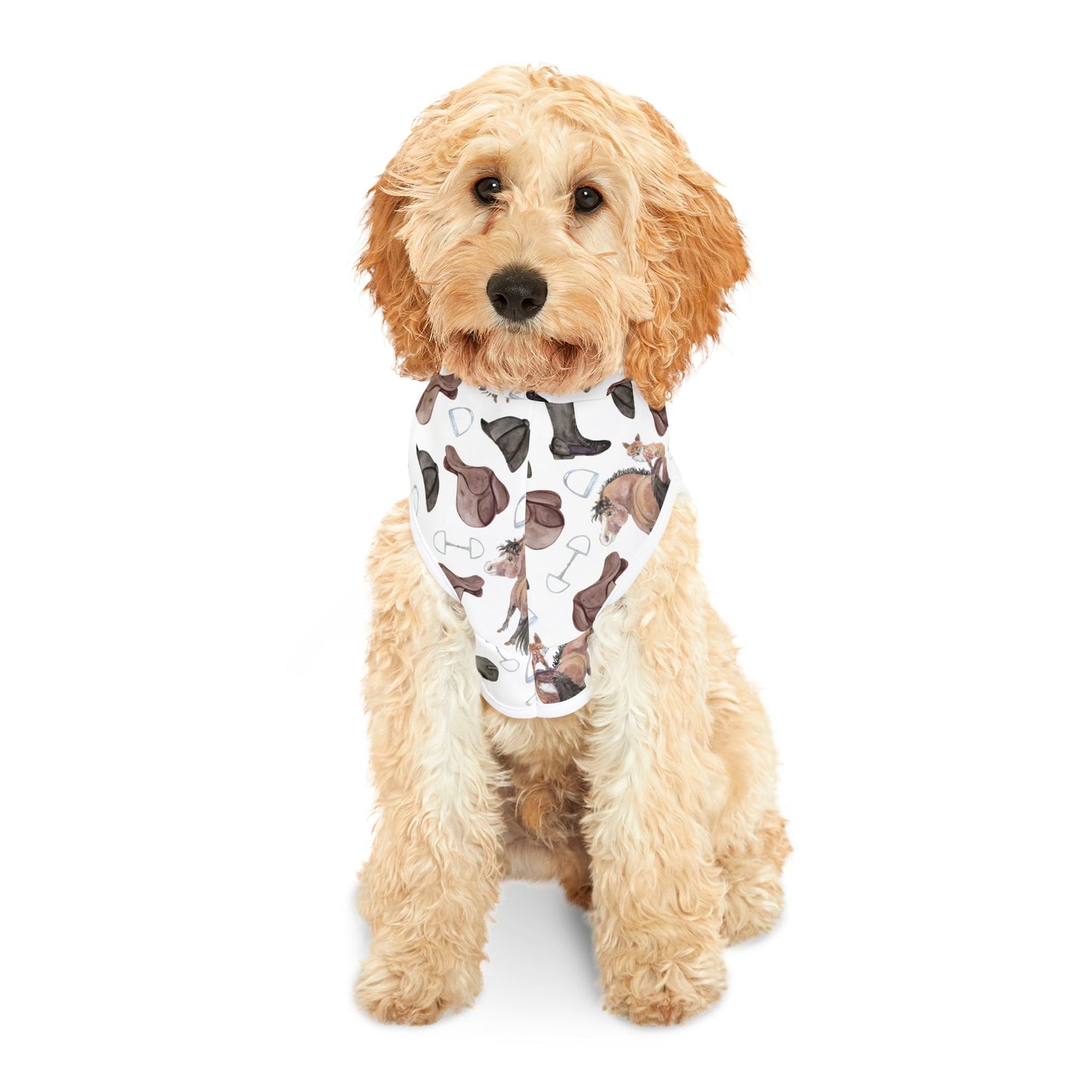 Adorable Fox and pony print Pet Hoodie