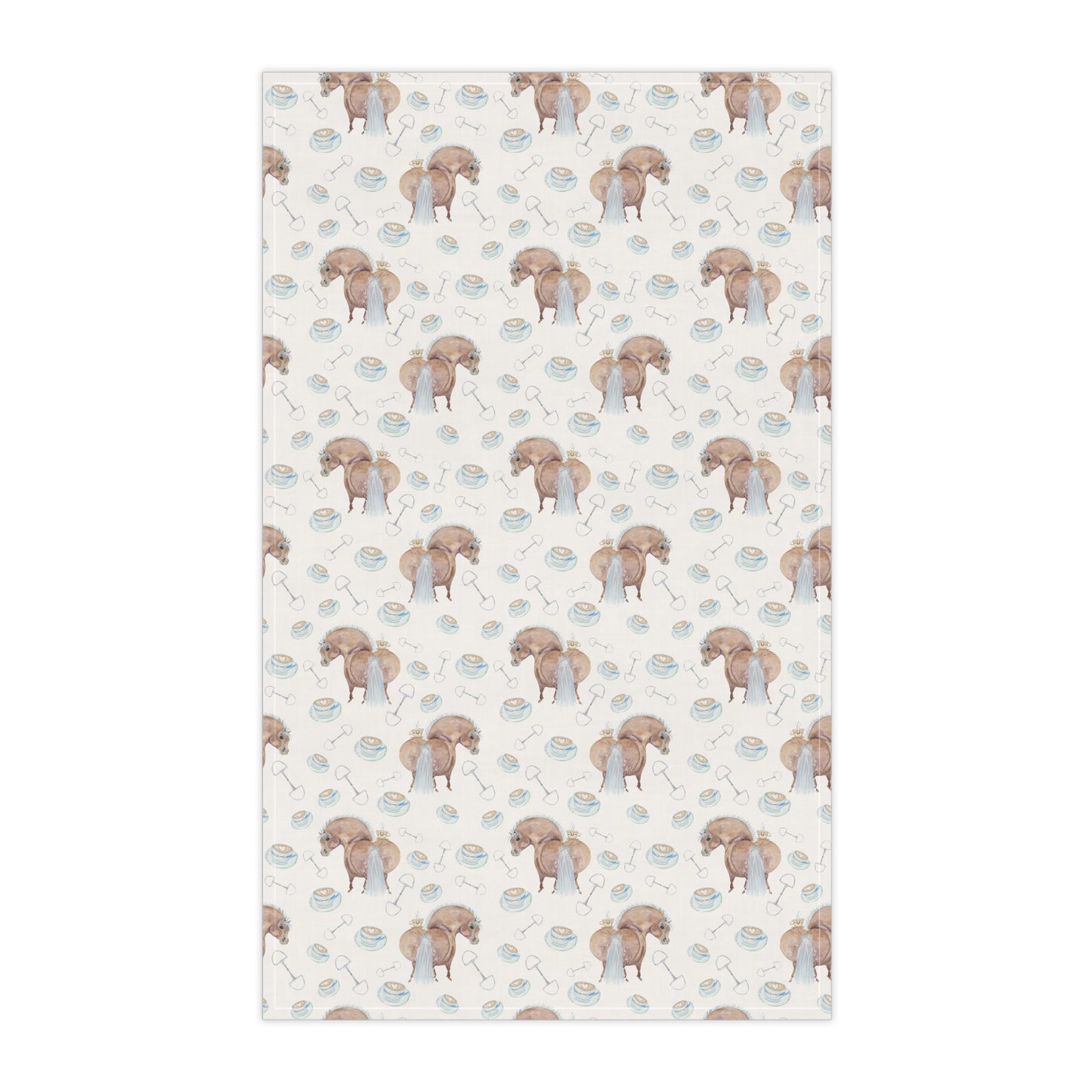 Adorable Little Cup of Love Cotton Tea Towel