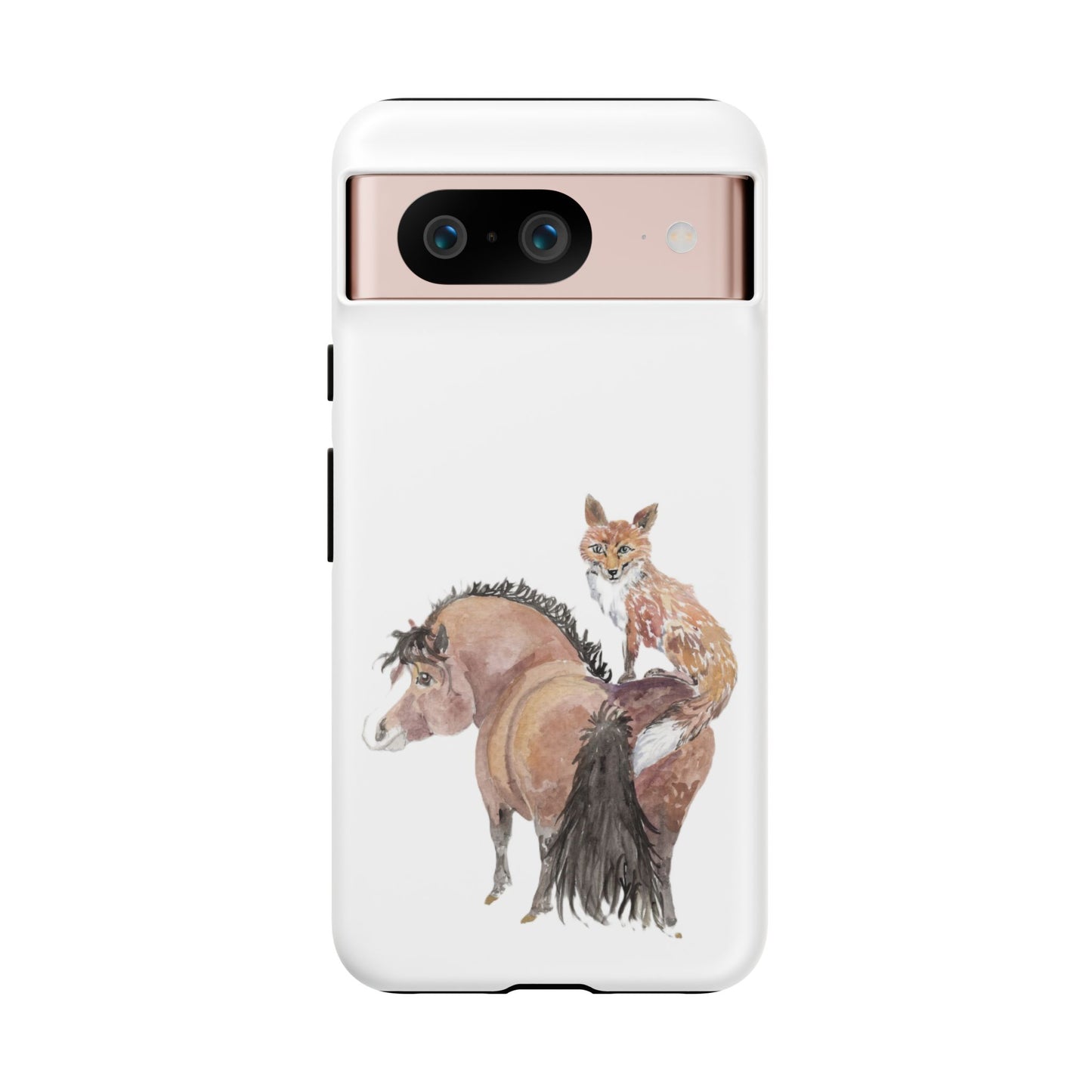 Adorable Little Pony and Fox Friend Tough Phone Case