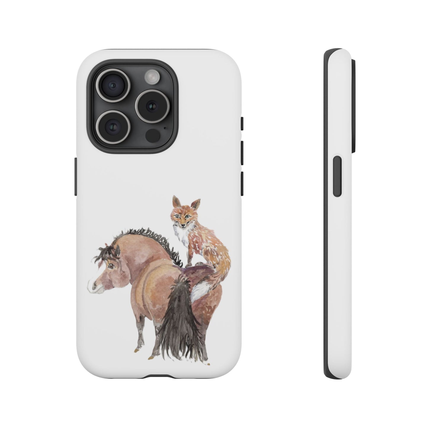 Adorable Little Pony and Fox Friend Tough Phone Case