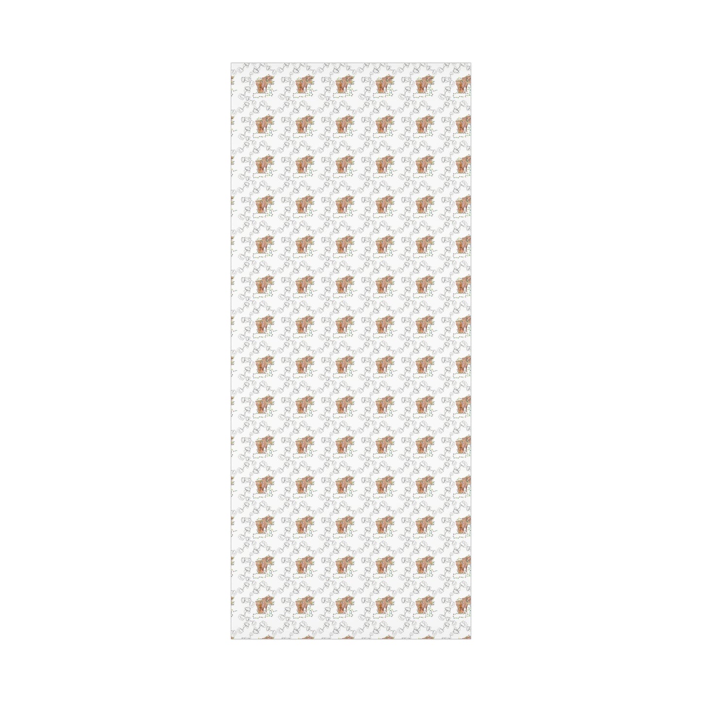Adorable Holiday Helper Gift Wrap Papers