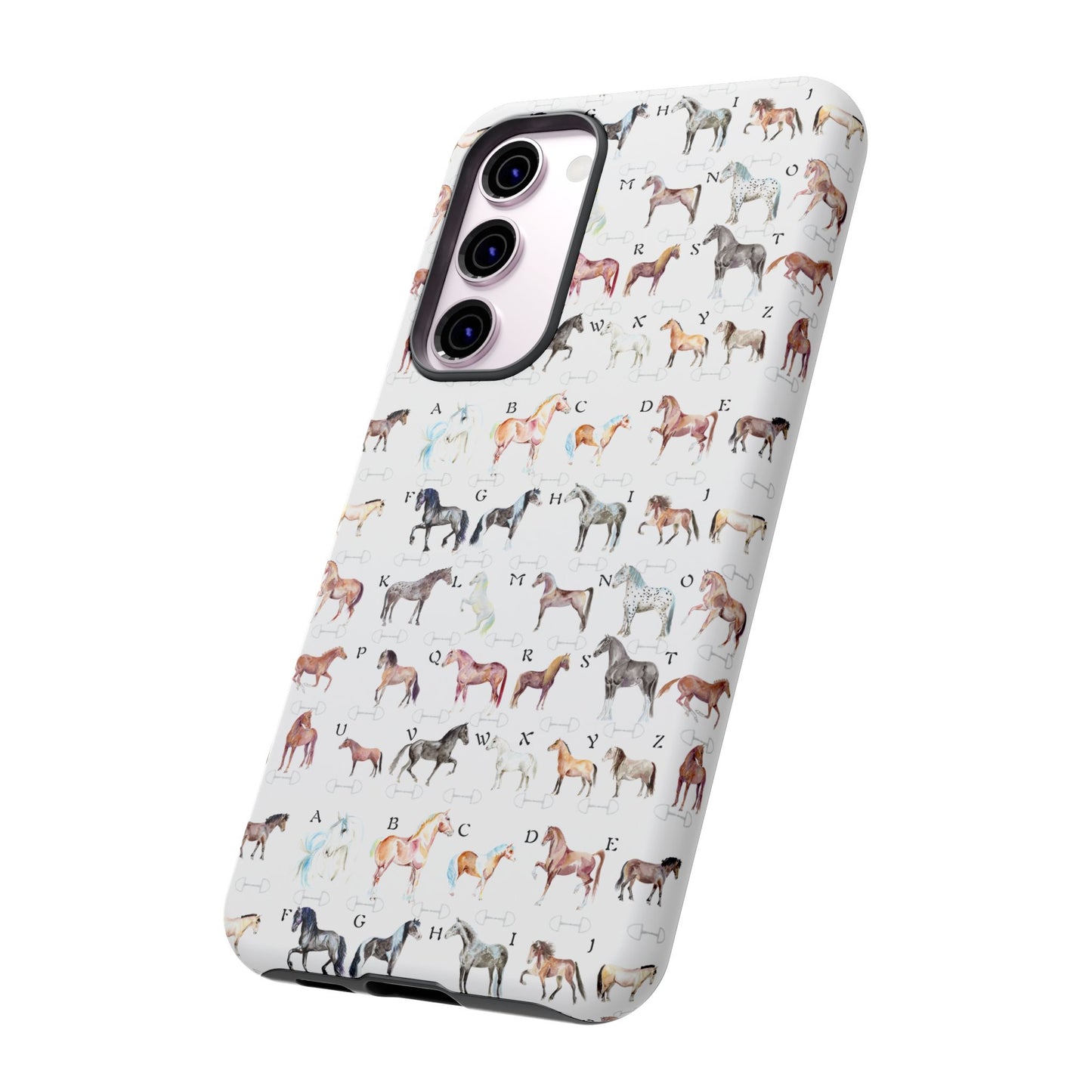 ABC Horse Breeds Tough Phone Case