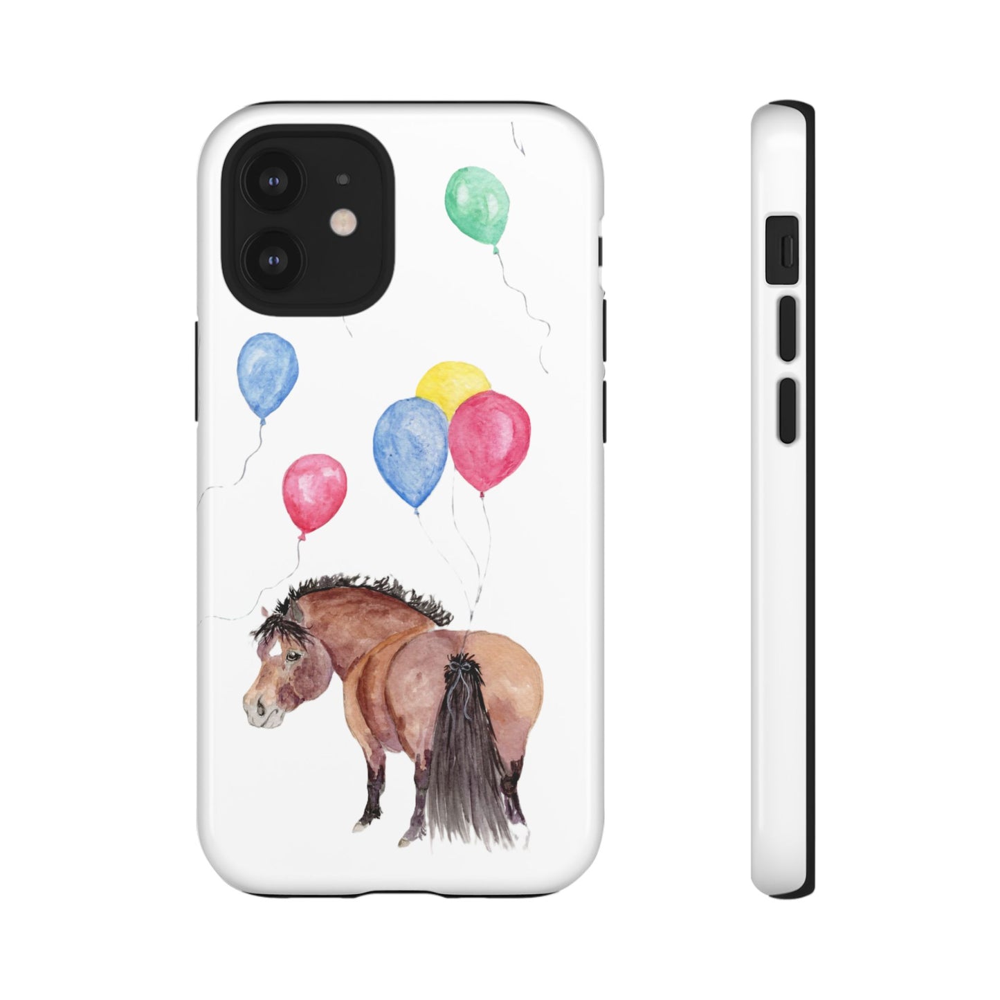 Adorable Mini Winnie Balloons Tough Phone Cases