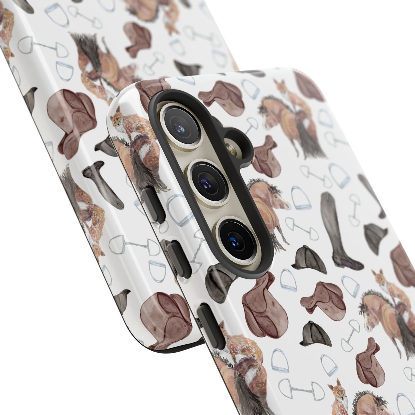 Adorable Little Pony and Fox Print Tough Phone Case