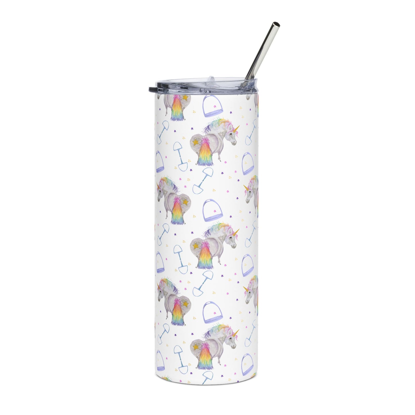 Rainbow Unicorn - Tumbler