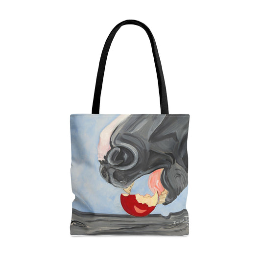 The Apple Tote AOP Tote Bag - SonaEquestrian