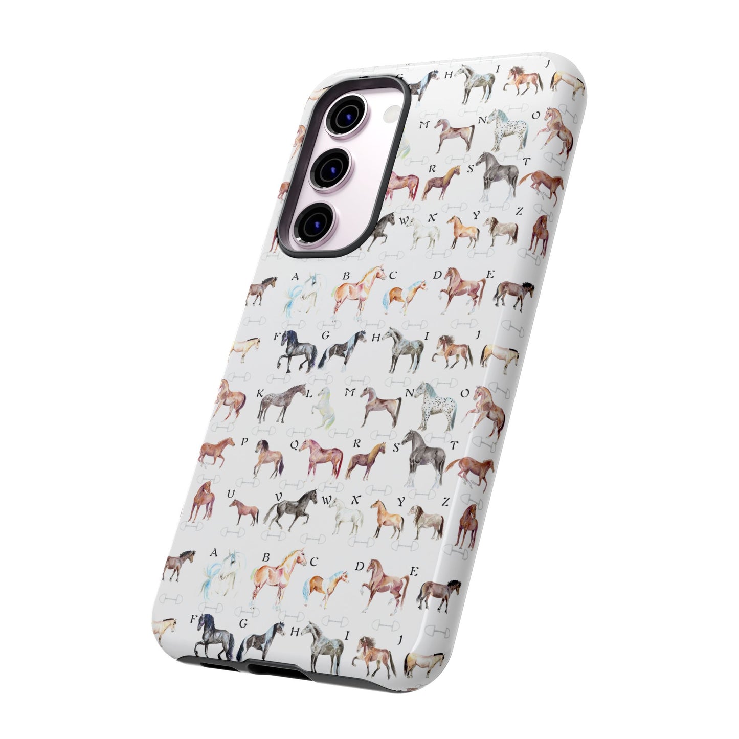 ABC Horse Breeds Tough Phone Case