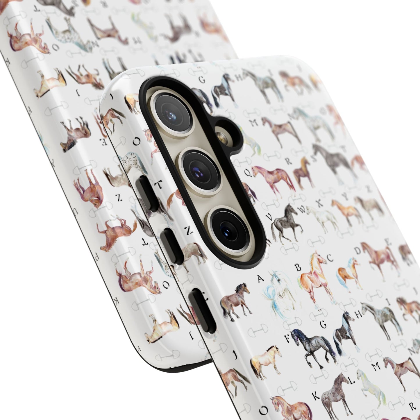 ABC Horse Breeds Tough Phone Case