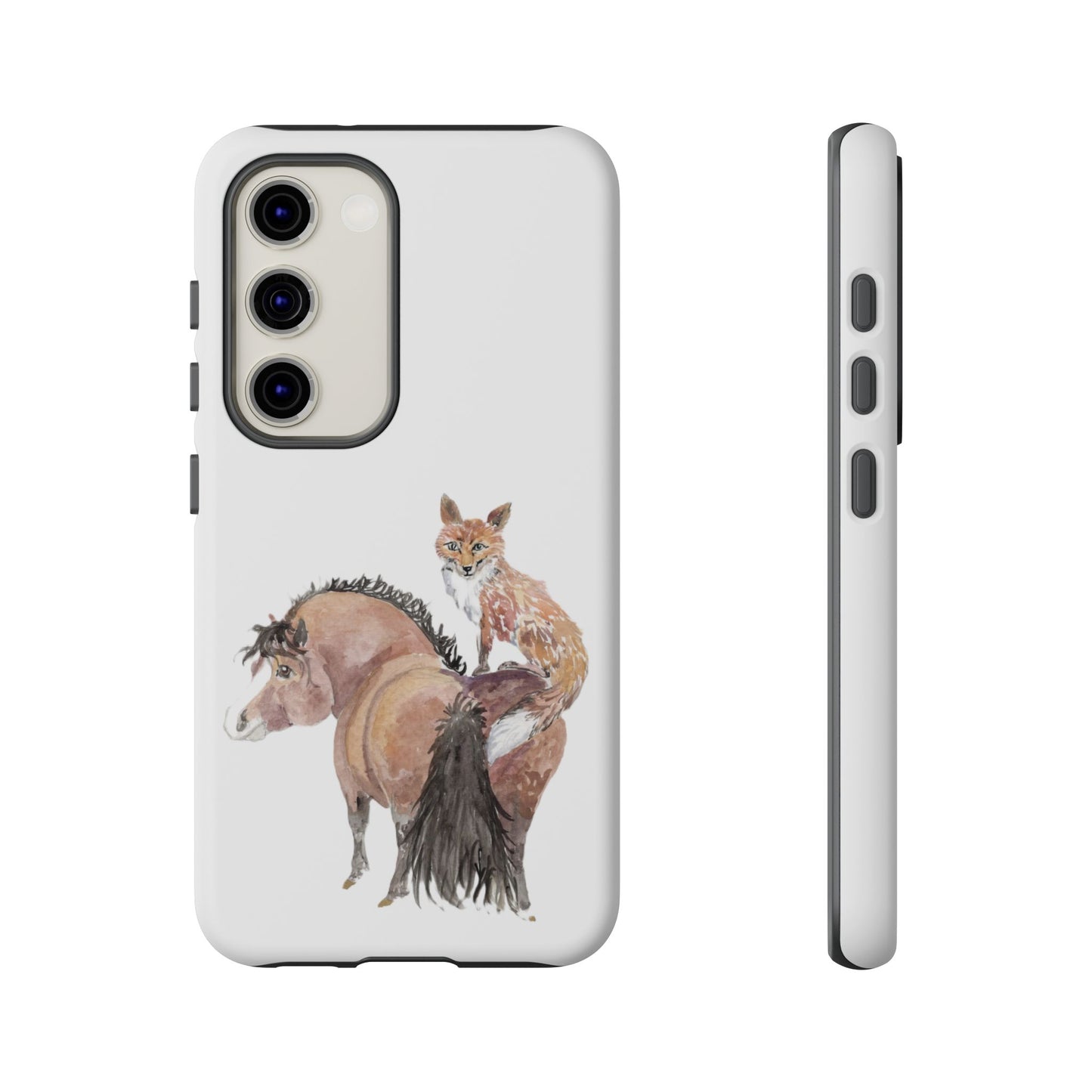 Adorable Little Pony and Fox Friend Tough Phone Case