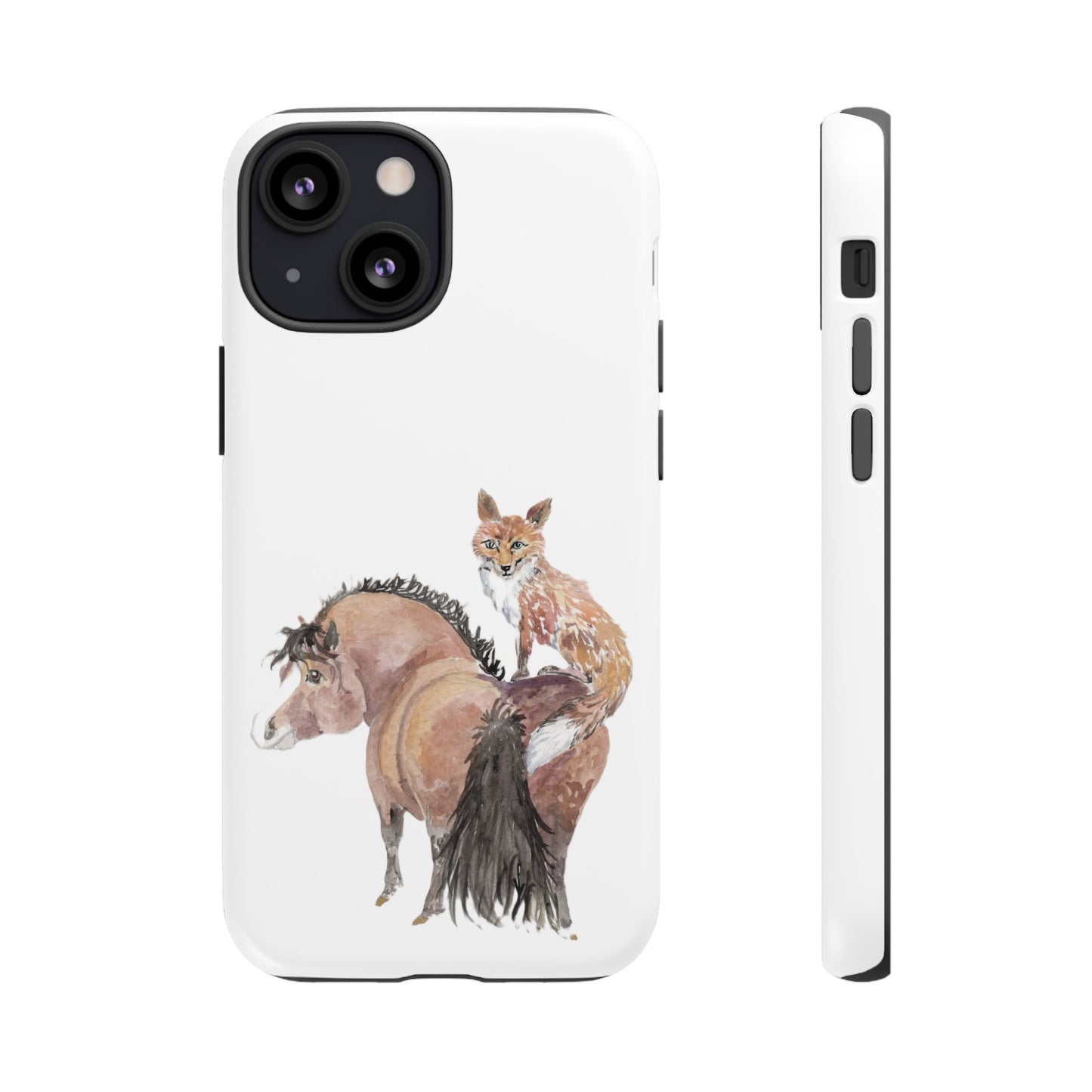 Adorable Little Pony and Fox Friend Tough Phone Case