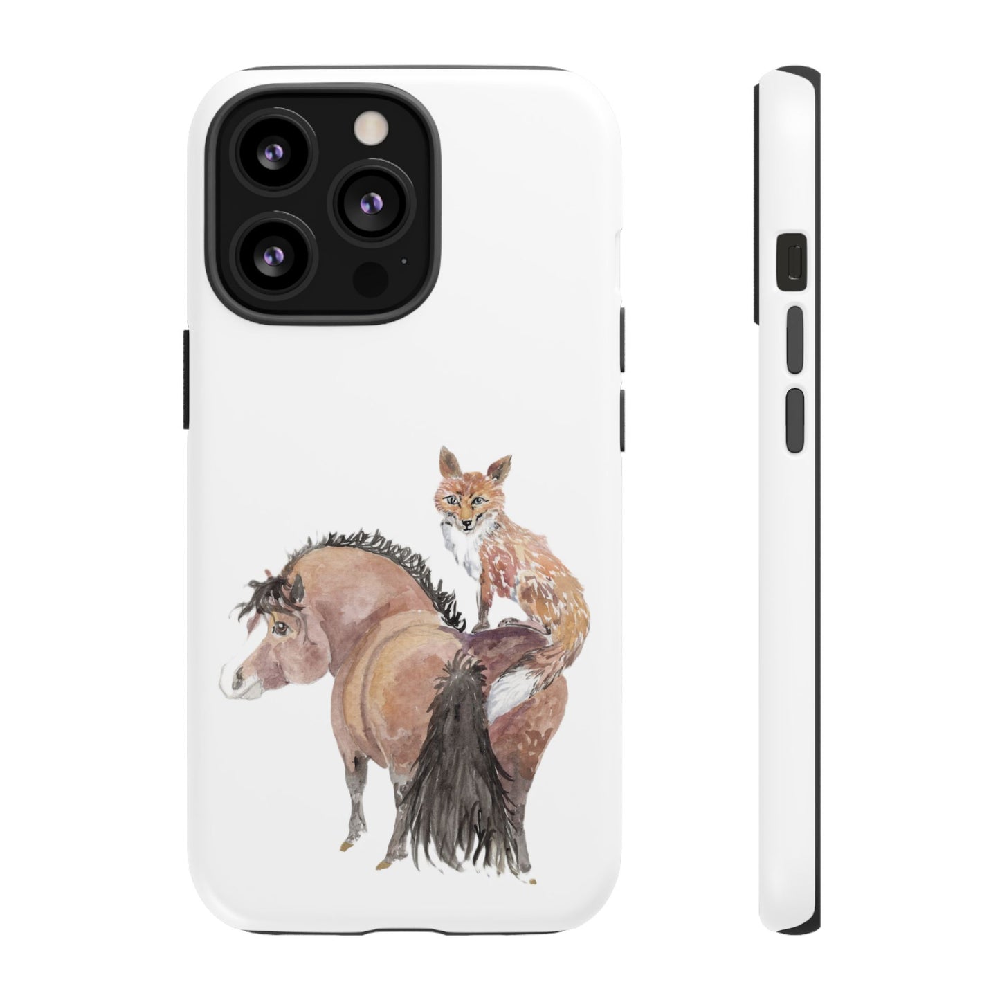Adorable Little Pony and Fox Friend Tough Phone Case