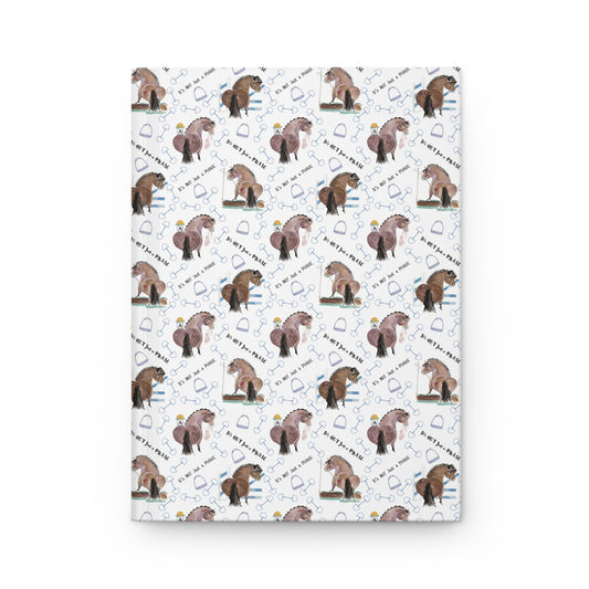 Hardcover Journal Matte - Adorable little It's not Just a phase