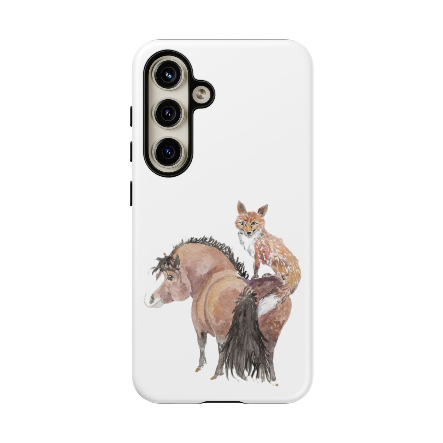 Adorable Little Pony and Fox Friend Tough Phone Case