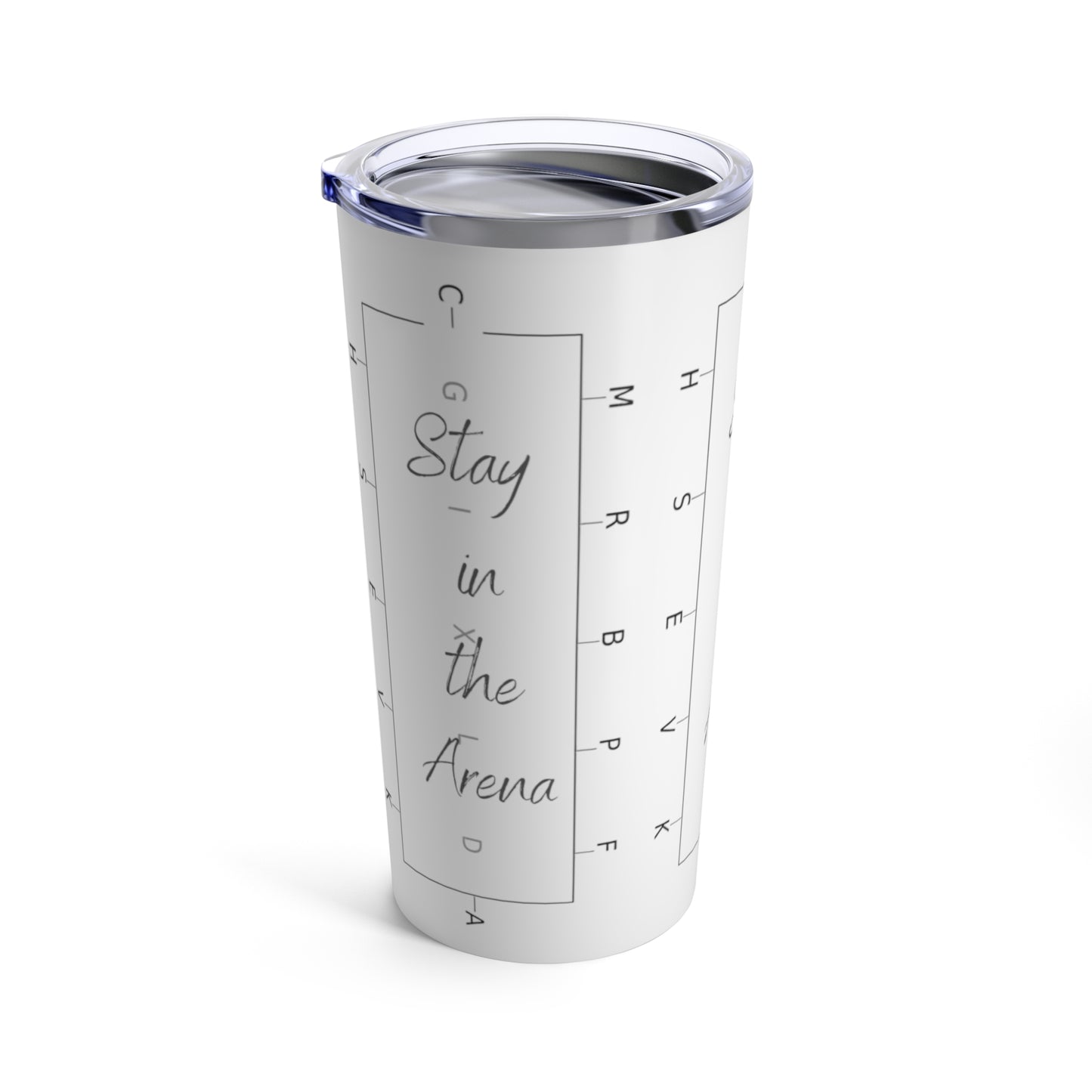 Stay in the Arena Tumbler 20oz - SonaEquestrian