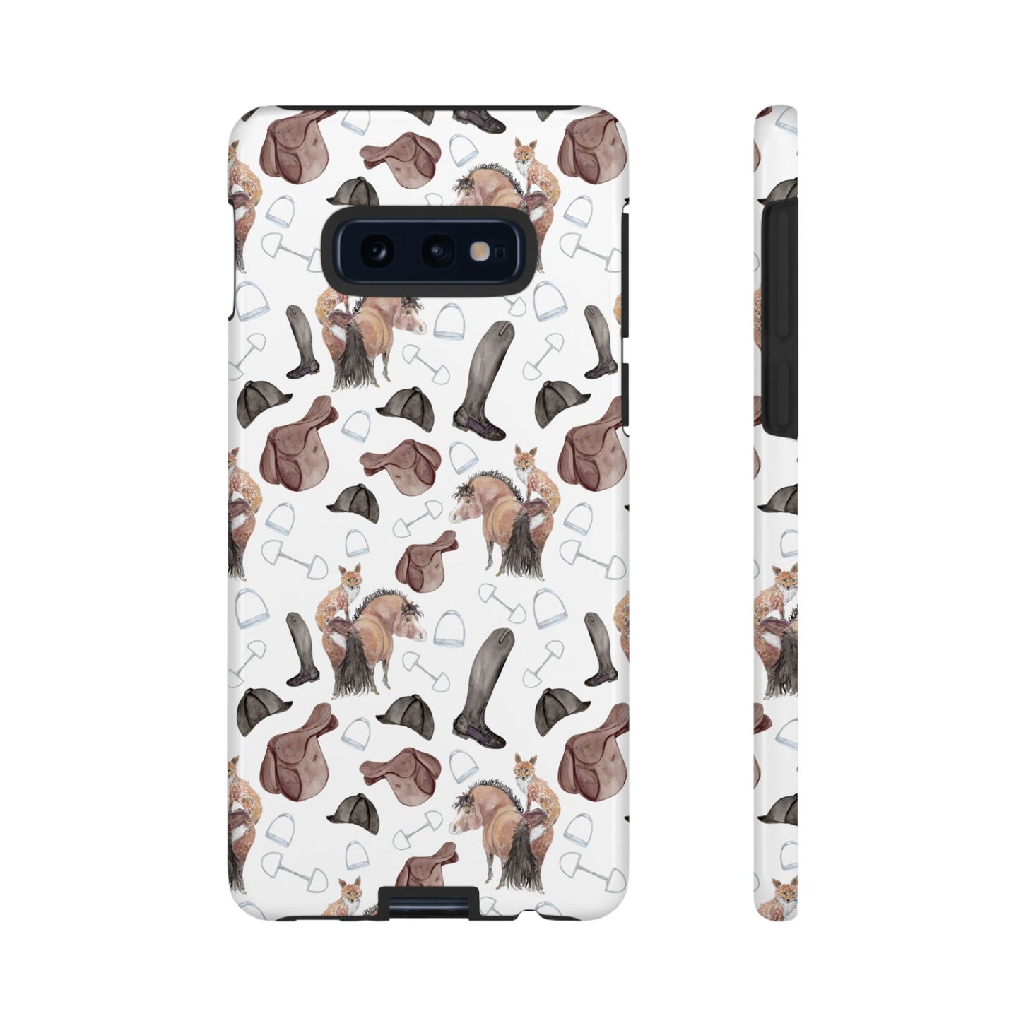 Adorable Little Pony and Fox Print Tough Phone Case