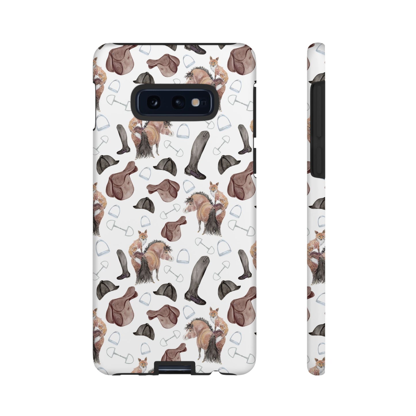 Adorable Little Pony and Fox Print Tough Phone Case