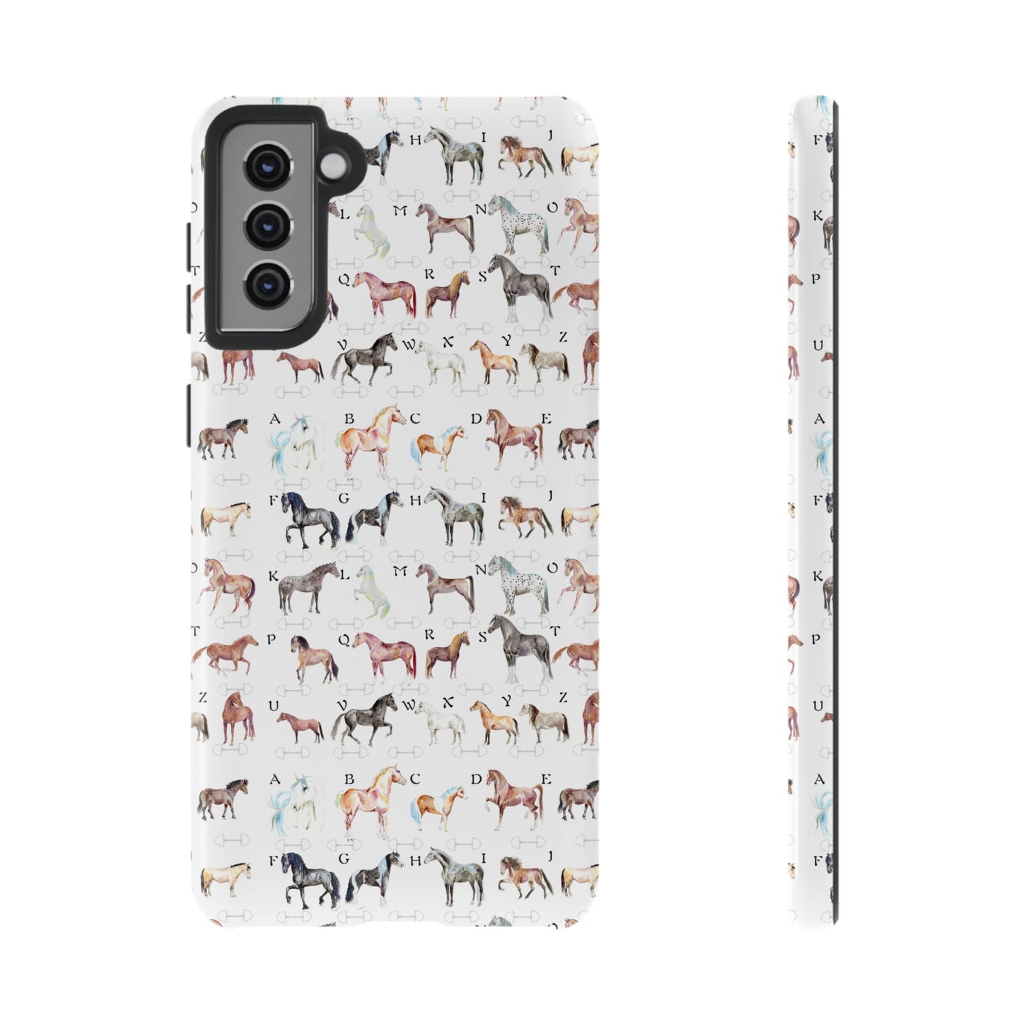 ABC Horse Breeds Tough Phone Case