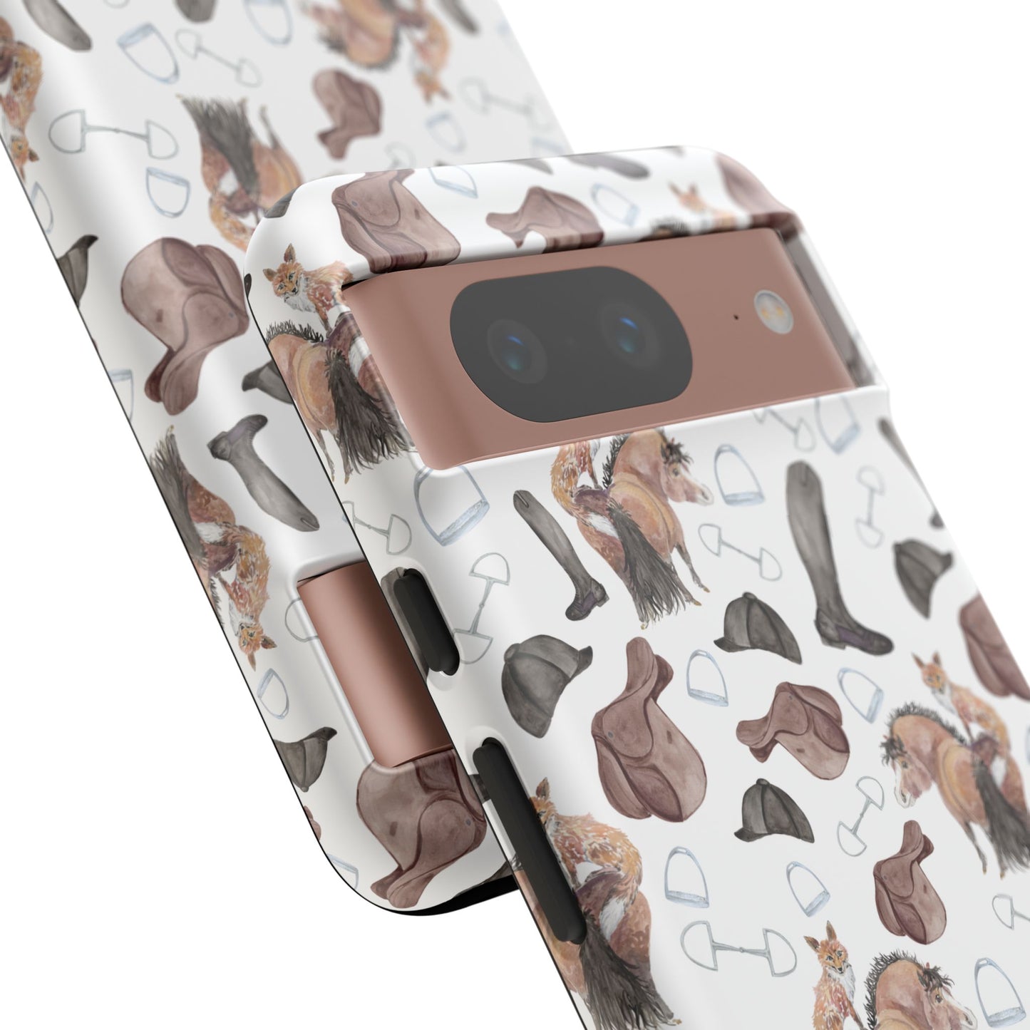 Adorable Little Pony and Fox Print Tough Phone Case