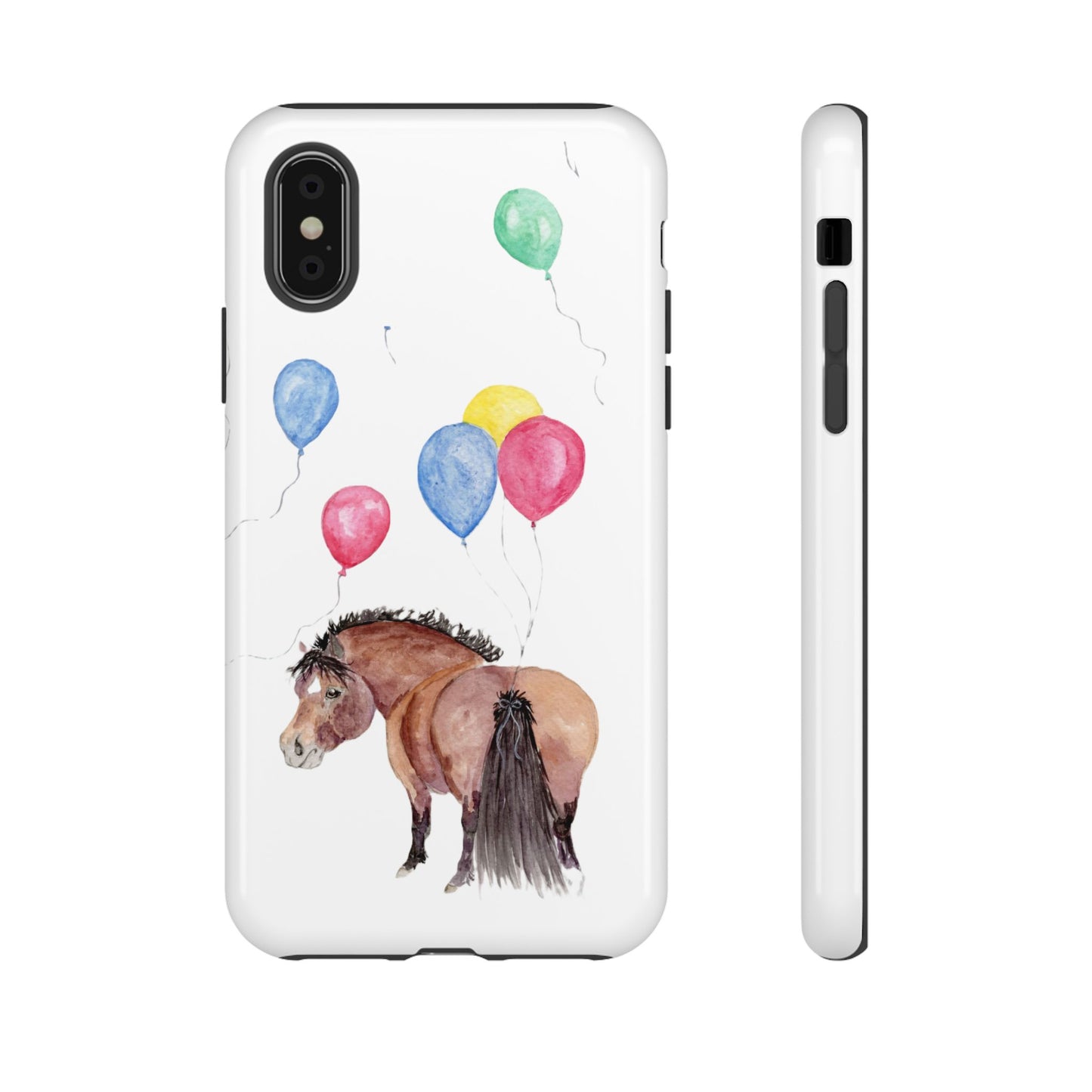 Adorable Mini Winnie Balloons Tough Phone Cases